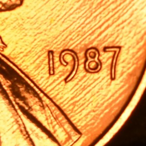 1987-Lincoln-Cent-With-Textured-Finish