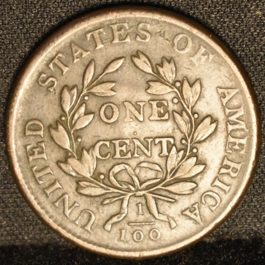 1805-Large-Cent-VF-Damaged---Certify-Or-Not?