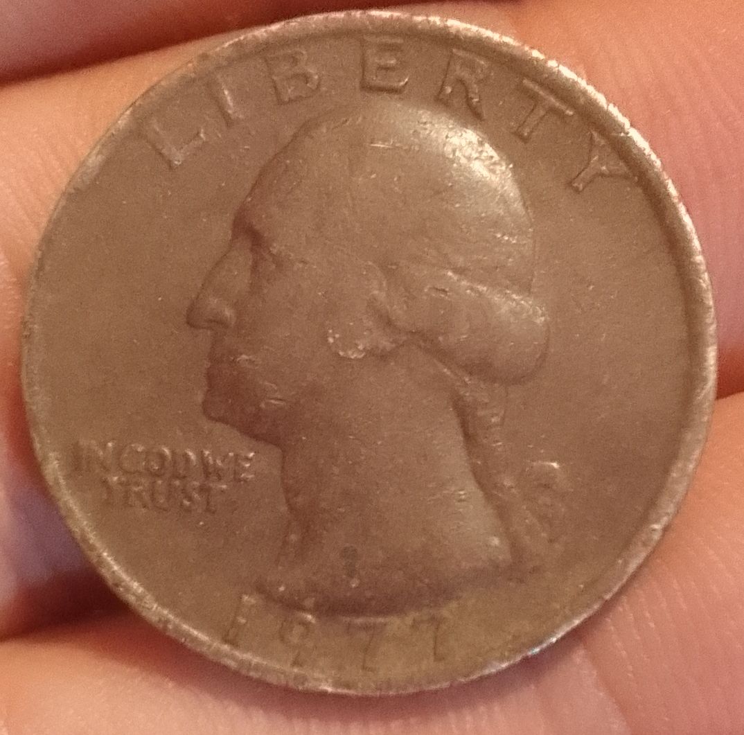 1977-Quarter:-Difference-Between-Patina-Or-Dirt