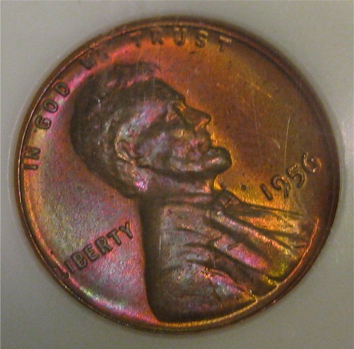 1956-Wheat-Cent-Beautifully-Toned