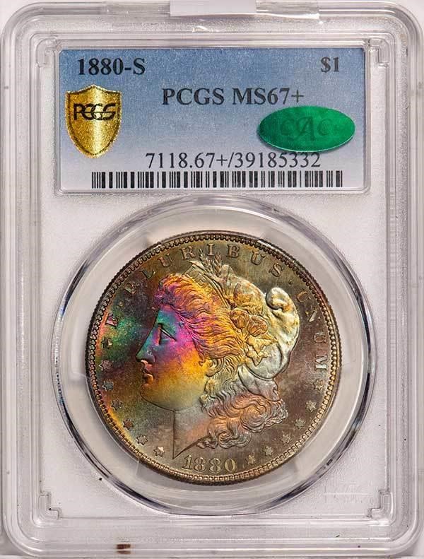 New-Addition-Colorful-1880-S-Morgan-With-A-Cool-Provenance