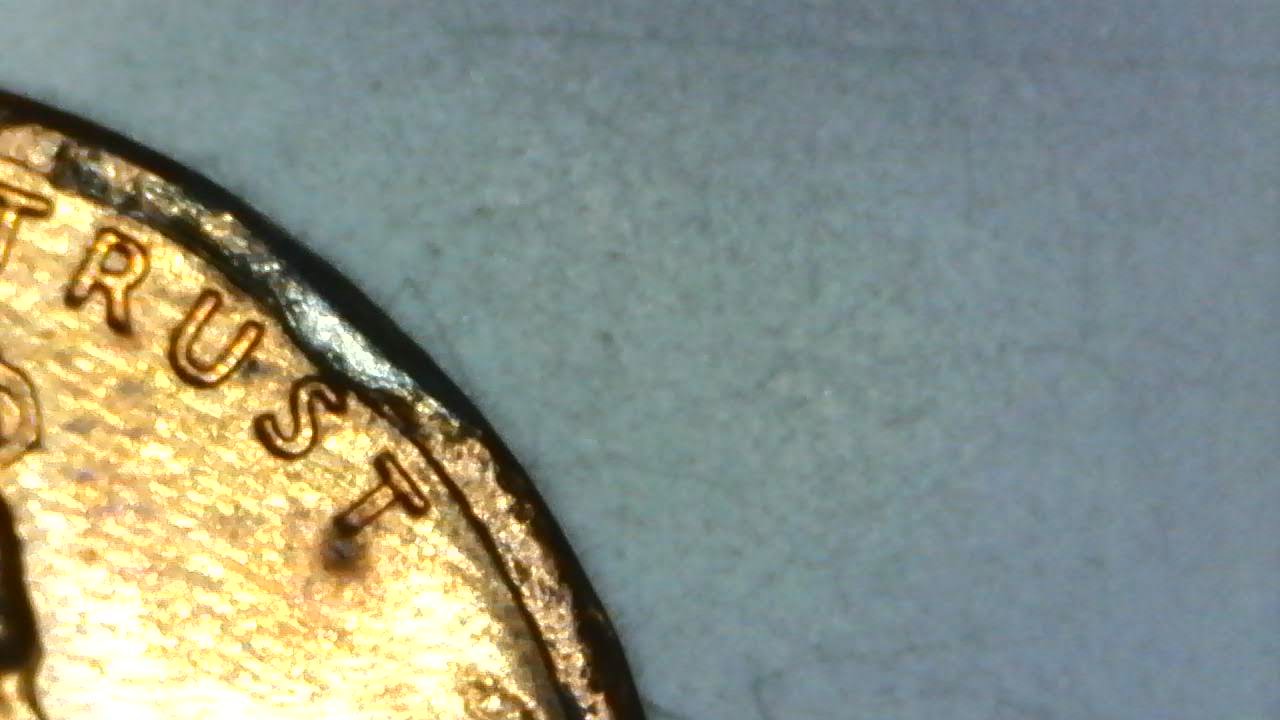 1991-Penny-Rim-Damage-Or-Deterioration