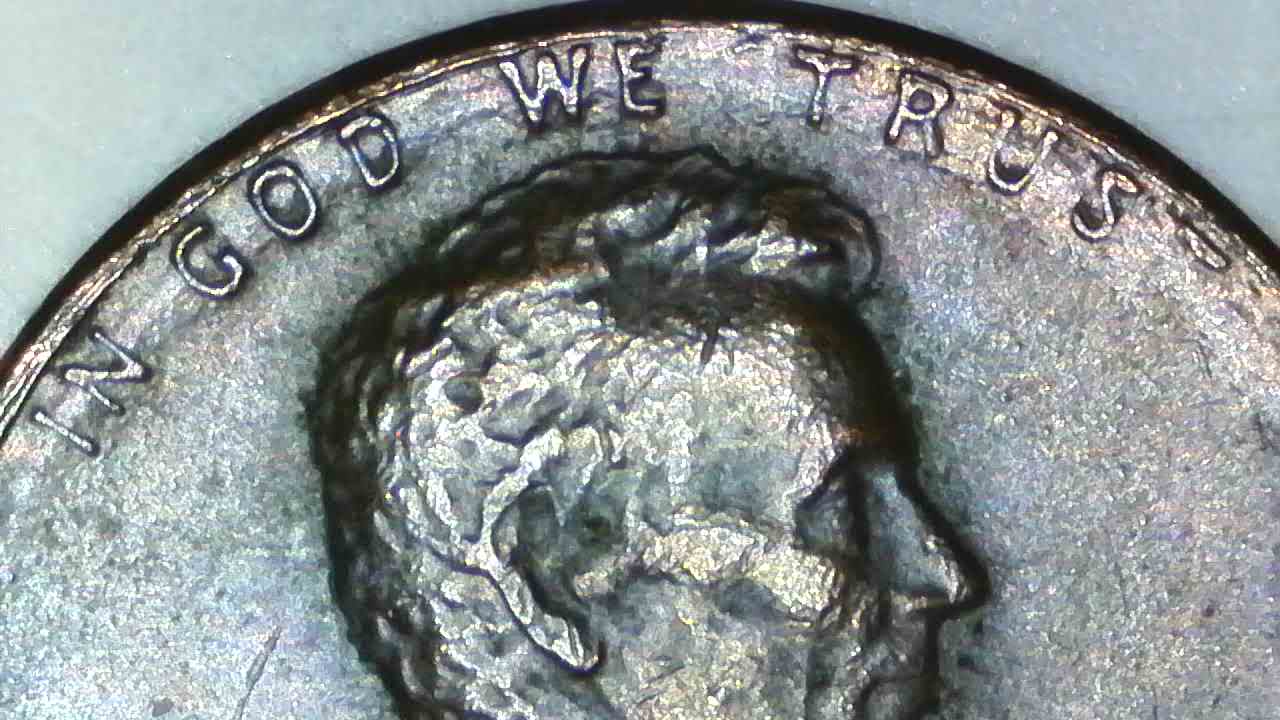 1985-Penny--In-God-We-Trust-On-Rim