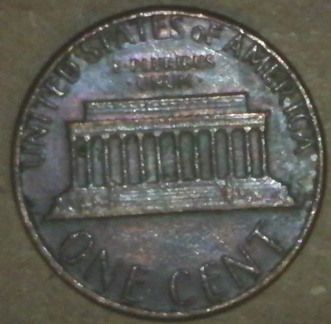 1985-Penny-Item-Under-Liberty-And-Partial-T-In-Trust
