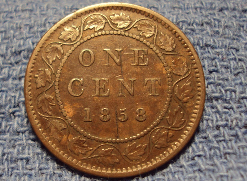 1858-Canadian-Large-Cent-Looking-For-A-Grade
