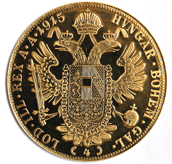 Austrian-4-Ducat-Gold-Coin-Regular-Coin,-Variety-Or-Forgery?