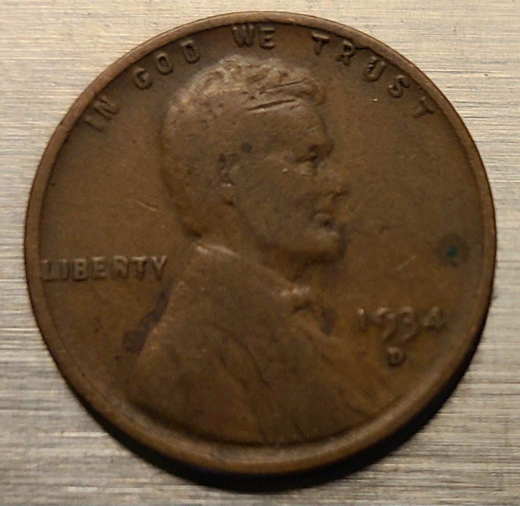 1939-And-1934-D-Lincoln-Wheat-Cents-2.8g