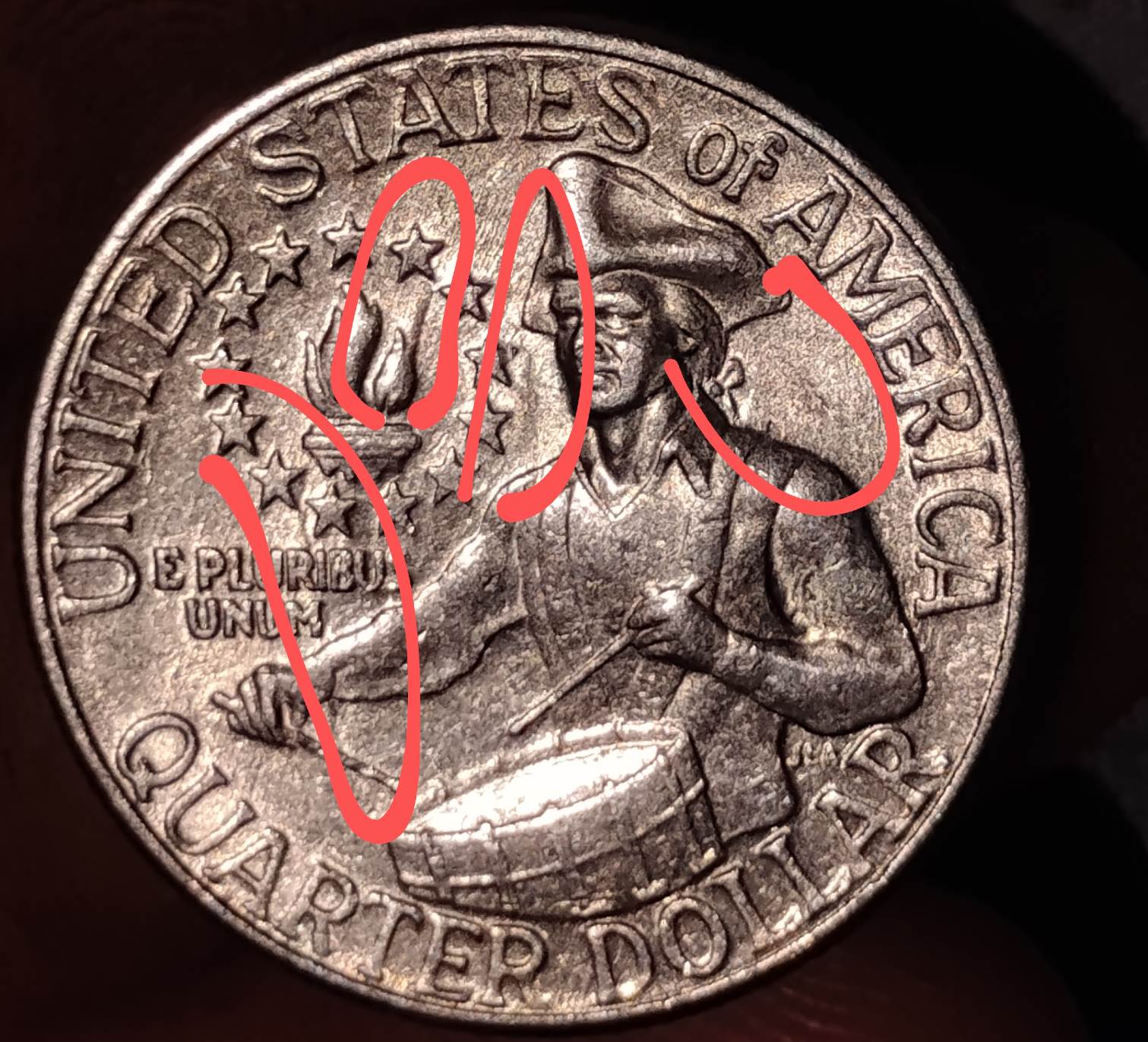 Clashed-Die-1976-D-Bicentennial-Quarter?