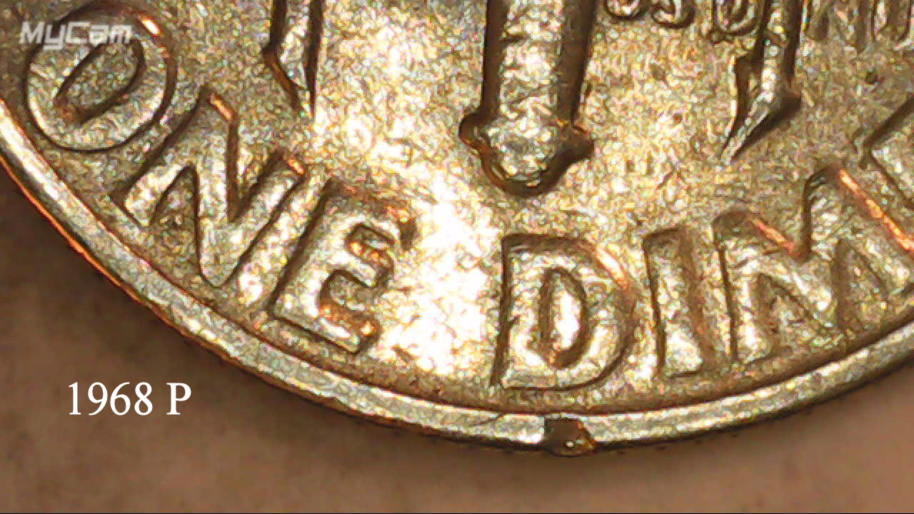 1968-P-And-1968-D-Roosevelt-Dimes-Die-Markers