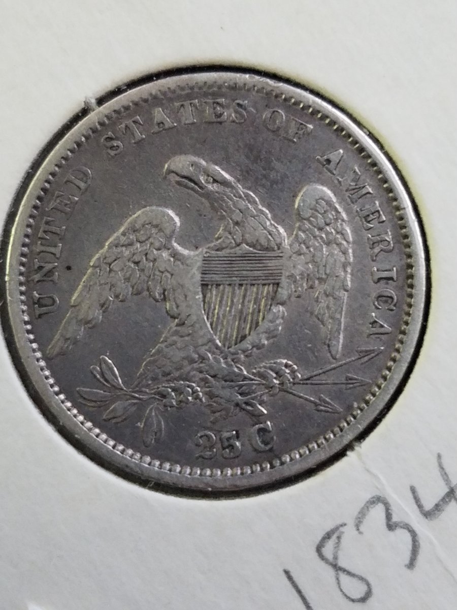 1834-Capped-Bust-Quarter?-No-Dot?