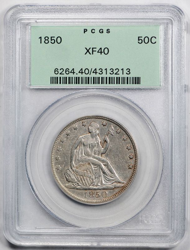 Battle-Of-The-Half,-1850-Vs-1850-Half-Dollar,-What-TPG-Grade-Wins?