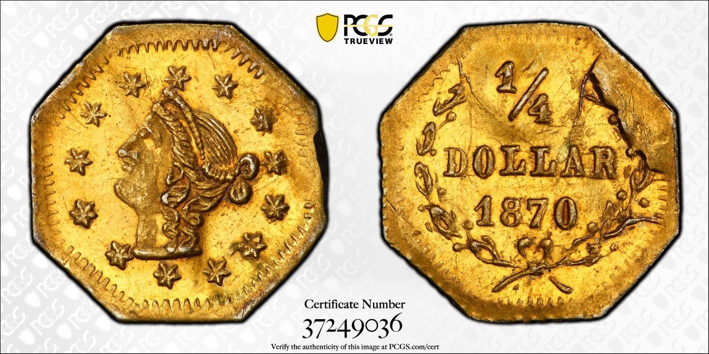 1870-25c-Gold-Coin-Bg-789