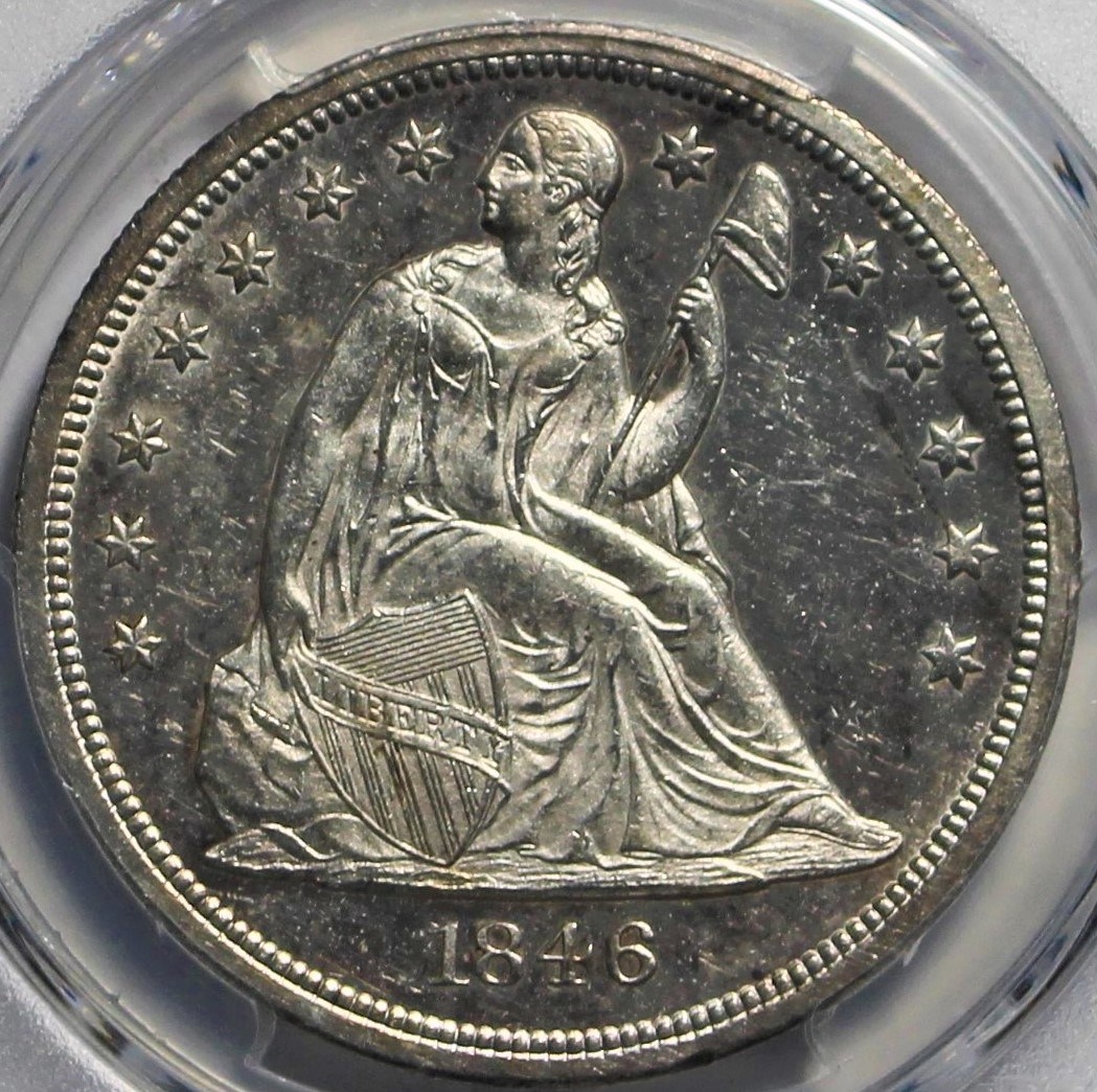 1846-O-Liberty-Seated-Dollar-For-Grading