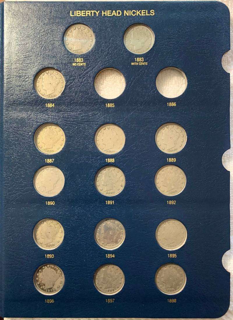 My-Circulated-Liberty-V-Nickel-Collection...