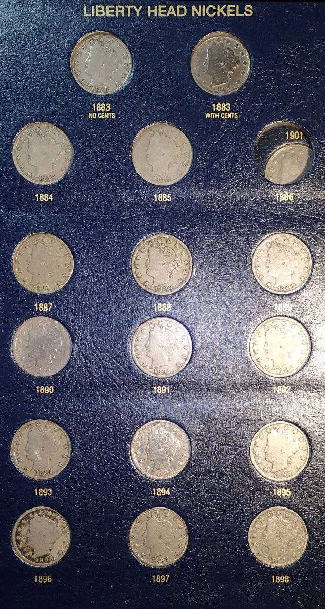 My-Circulated-Liberty-V-Nickel-Collection...