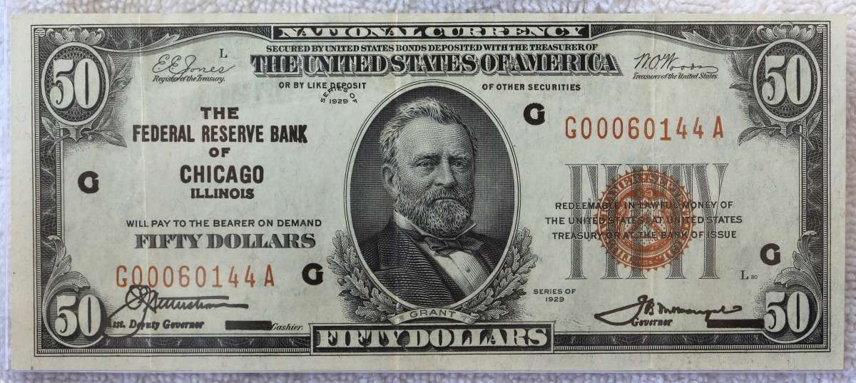 An-Almost-Complete-Set-Of-Series-1929-National-Currency-Type-I-Notes