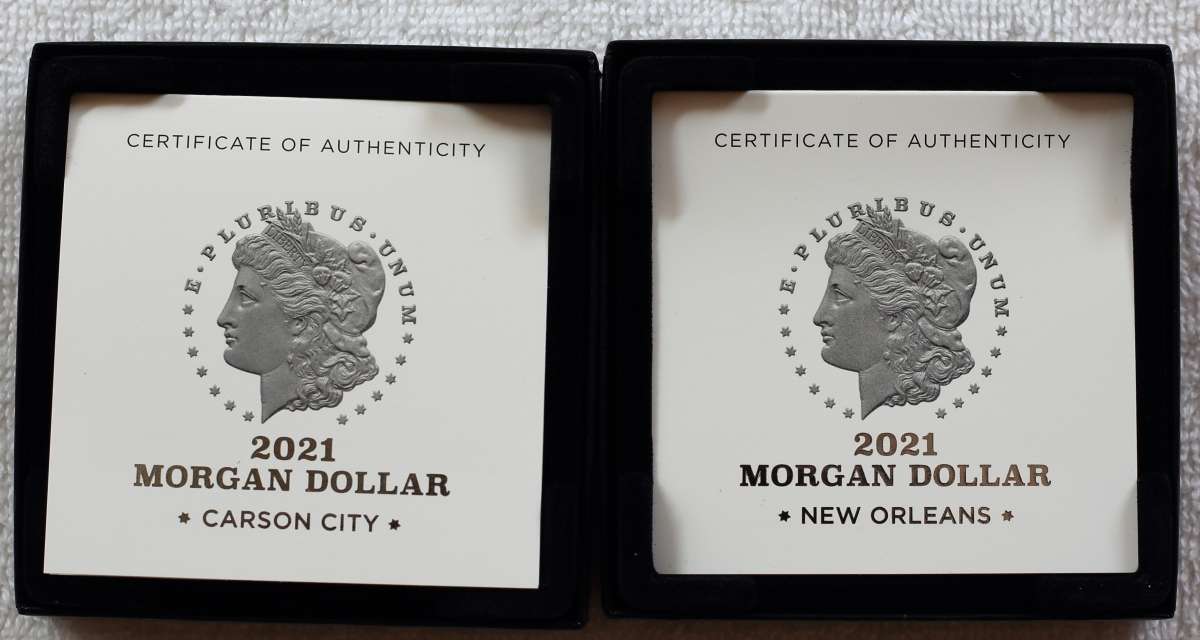 2021-Peace-And-Morgan-Dollars!