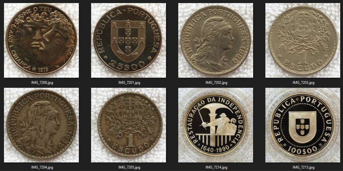 A-Collection-Of-Coins-From-Portugal