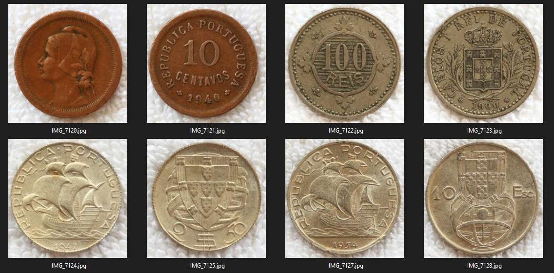 A-Collection-Of-Coins-From-Portugal