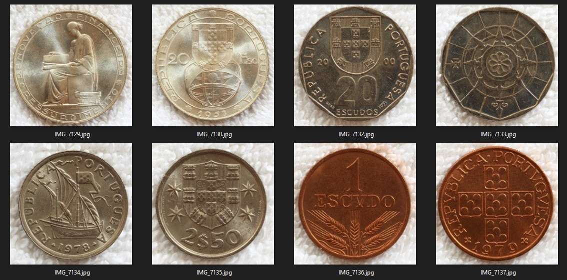 A-Collection-Of-Coins-From-Portugal