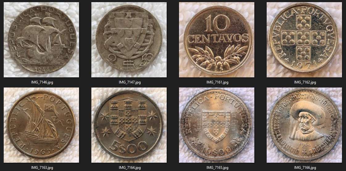 A-Collection-Of-Coins-From-Portugal