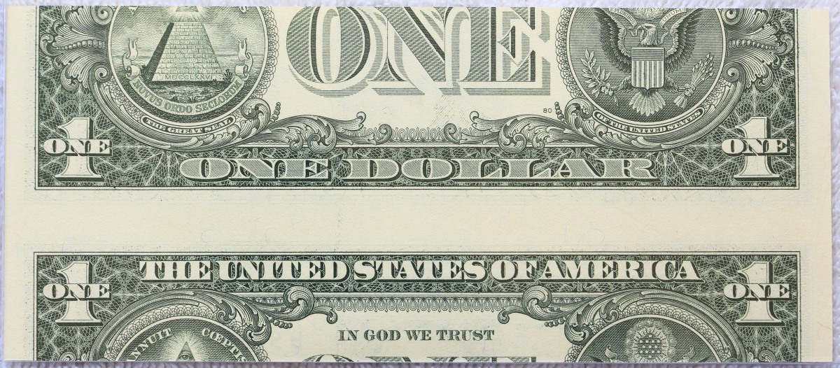 Miscut-$2.00-Bill.-Front/Back-Thanks-To-My-Local-Bank.