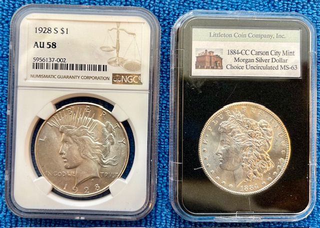 Started-A-Dansco-7172---1878-To-1999-Dollar-Date-Set