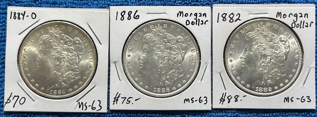 Started-A-Dansco-7172---1878-To-1999-Dollar-Date-Set
