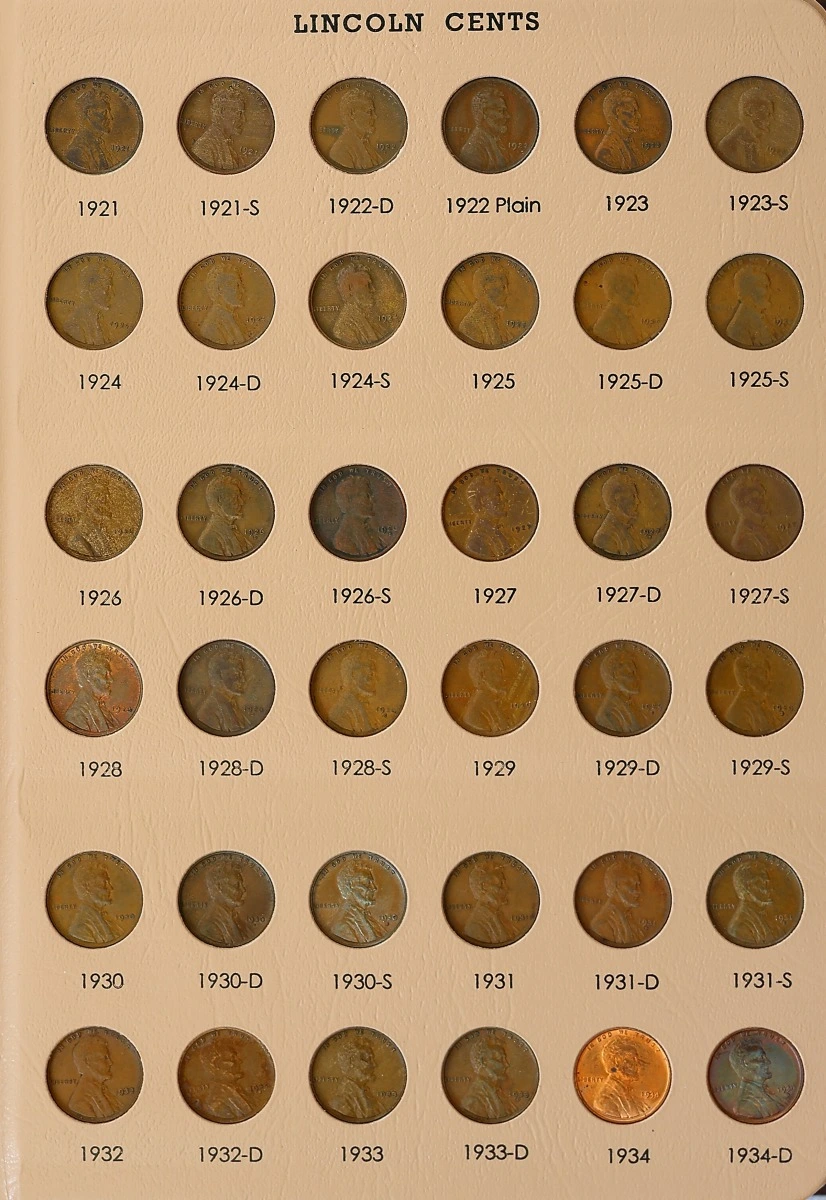 My-Collection-Of-Lincoln-Cents