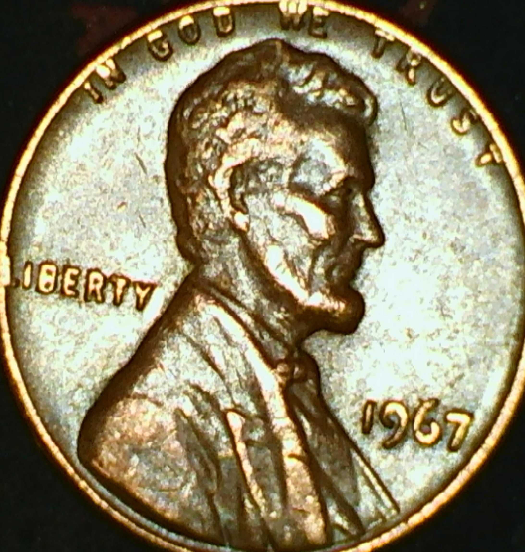 1967-Cent-Is-This-A-Double-Above-7-It-Isn't-A-Scratch