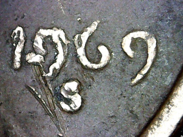 Damaged-1969-S-Lincoln-Penny,-Not-Quite-Sure-About-Any-Doubling