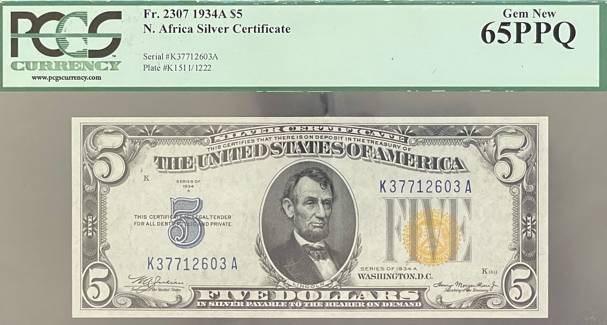 Small-Size-US-Currency-Type-Set---WWII-Emergency-Notes
