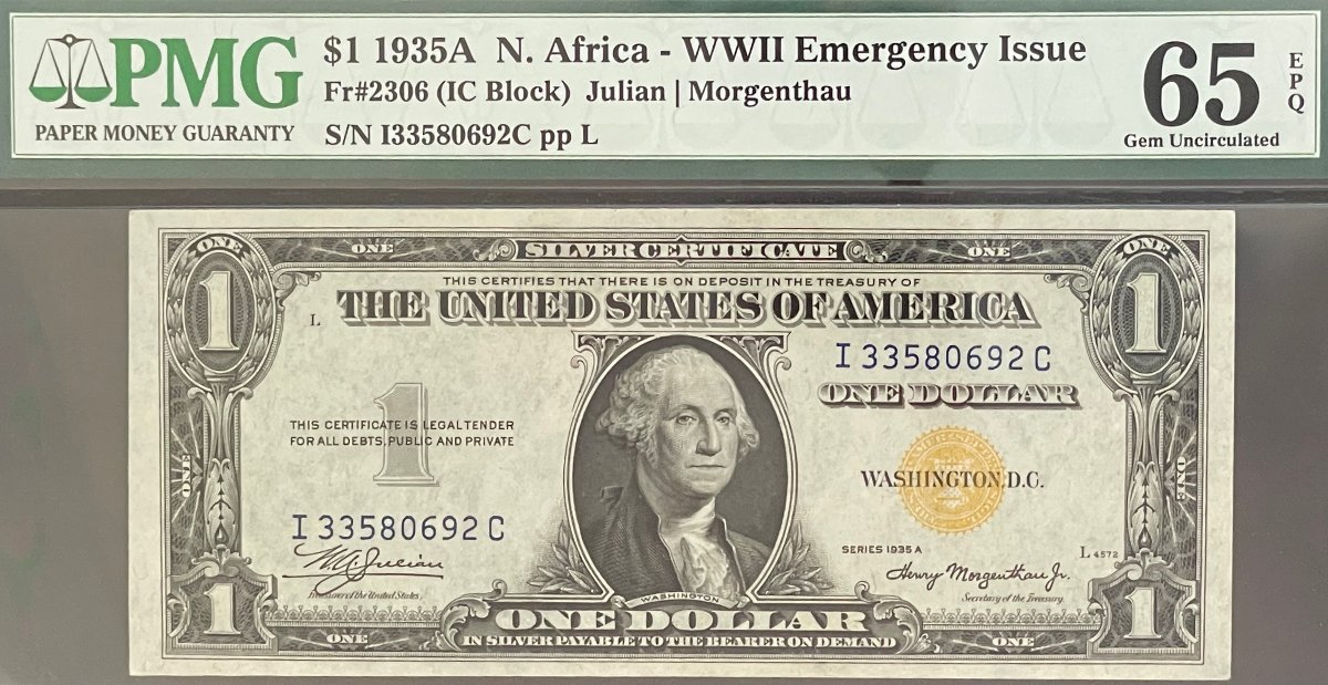 Small-Size-US-Currency-Type-Set---WWII-Emergency-Notes