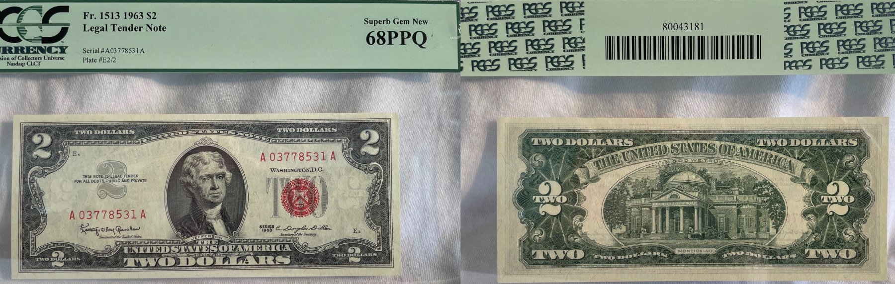 Small-Size-US-Currency-Type-Set---Legal-Tender-Notes