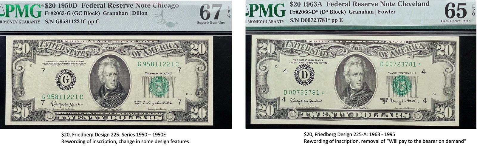 Small-Size-Federal-Reserve-Note-Type-Set,-$1-Through-$100