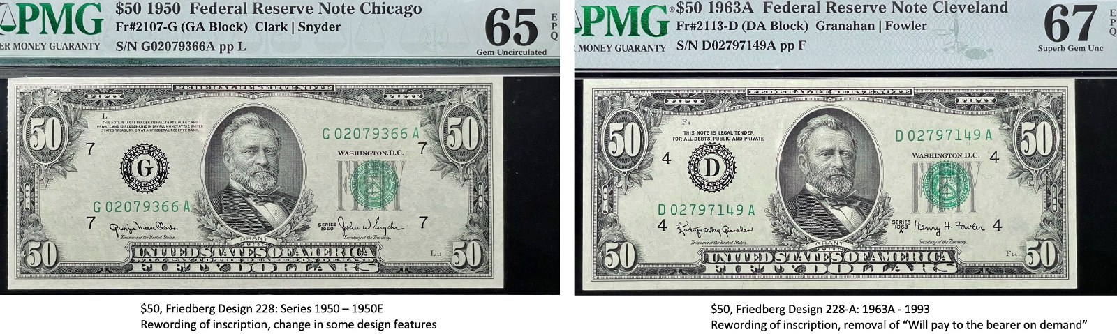 Small-Size-Federal-Reserve-Note-Type-Set,-$1-Through-$100