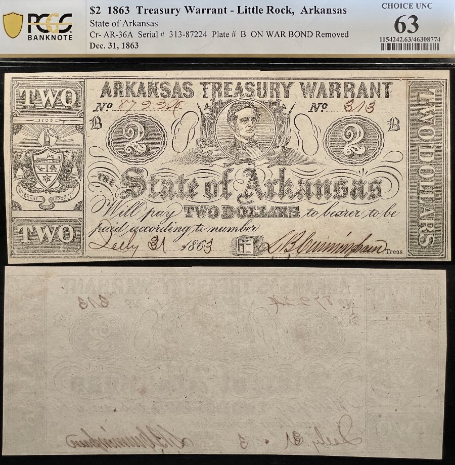 Hokiefan's-Collection-Of-Arkansas-Obsoletes,-Scrip-And-National-Bank-Notes