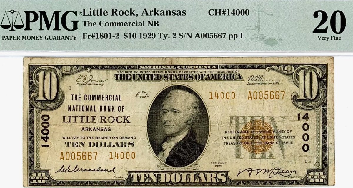 Hokiefan's-Collection-Of-Arkansas-Obsoletes,-Scrip-And-National-Bank-Notes