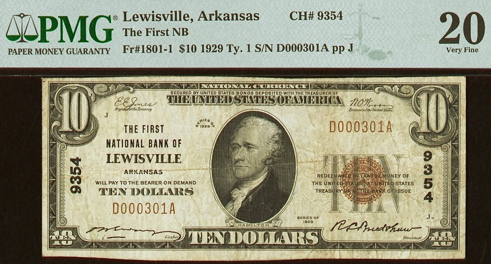 Hokiefan's-Collection-Of-Arkansas-Obsoletes,-Scrip-And-National-Bank-Notes