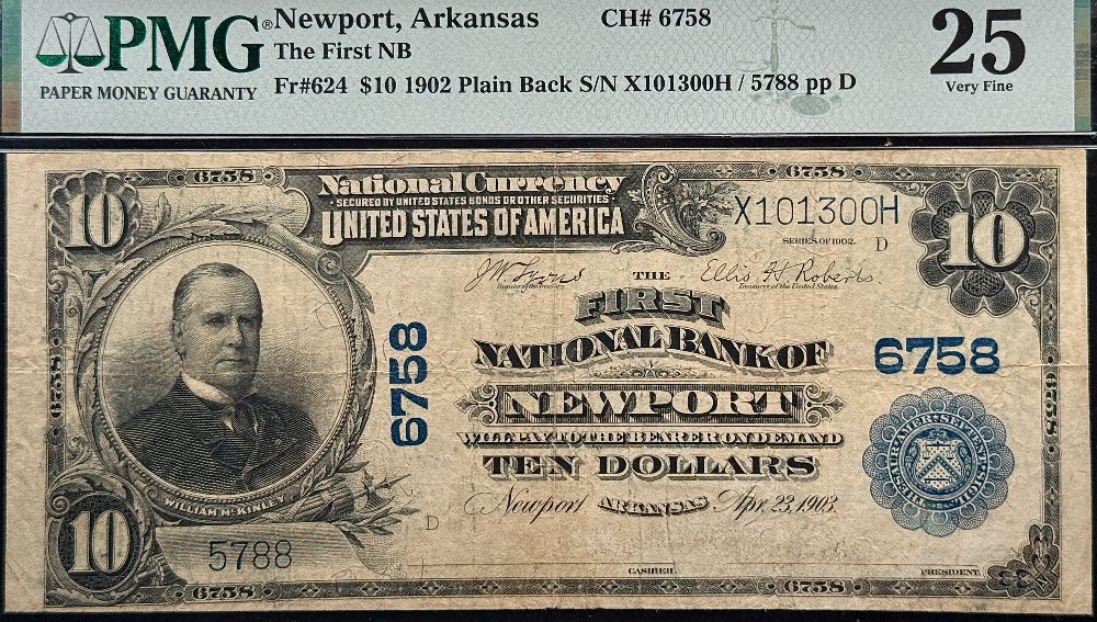 Hokiefan's-Collection-Of-Arkansas-Obsoletes,-Scrip-And-National-Bank-Notes