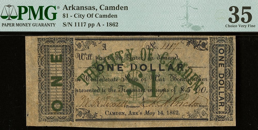 Hokiefan's-Collection-Of-Arkansas-Obsoletes,-Scrip-And-National-Bank-Notes