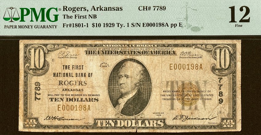 Hokiefan's-Collection-Of-Arkansas-Obsoletes,-Scrip-And-National-Bank-Notes