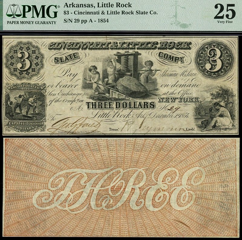 Hokiefan's-Collection-Of-Arkansas-Obsoletes,-Scrip-And-National-Bank-Notes