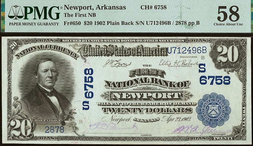 Hokiefan's-Collection-Of-Arkansas-Obsoletes,-Scrip-And-National-Bank-Notes