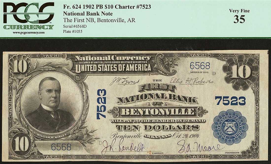 Hokiefan's-Collection-Of-Arkansas-Obsoletes,-Scrip-And-National-Bank-Notes