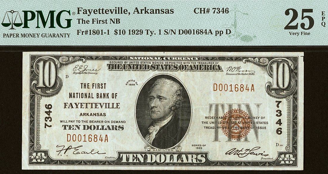 Hokiefan's-Collection-Of-Arkansas-Obsoletes,-Scrip-And-National-Bank-Notes