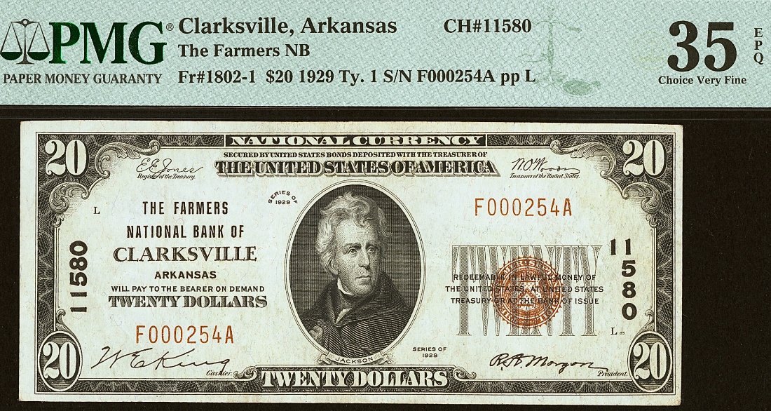 Hokiefan's-Collection-Of-Arkansas-Obsoletes,-Scrip-And-National-Bank-Notes