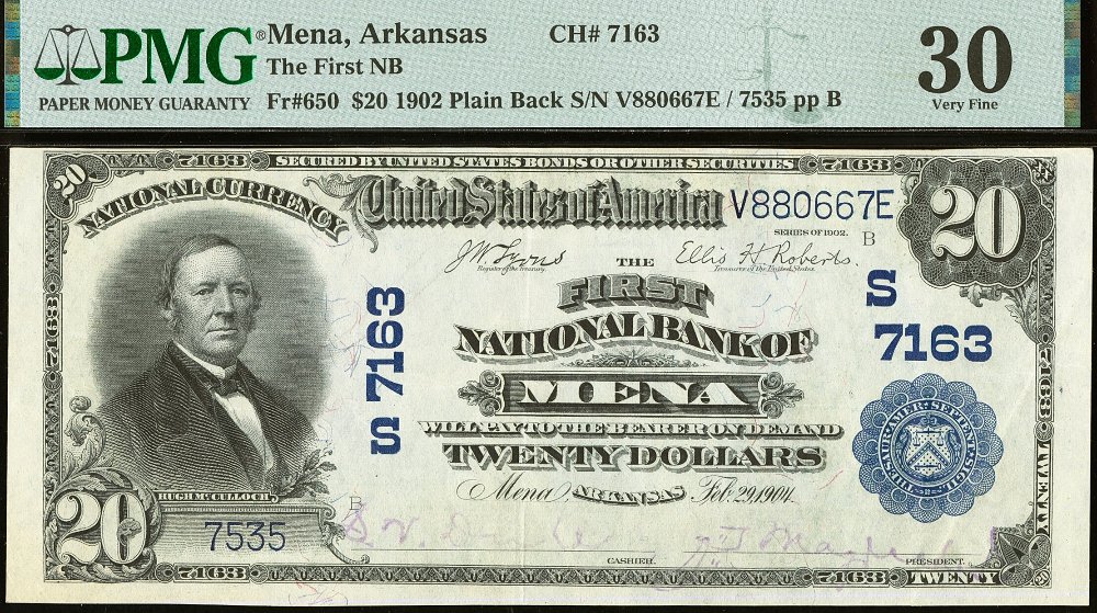 Hokiefan's-Collection-Of-Arkansas-Obsoletes,-Scrip-And-National-Bank-Notes