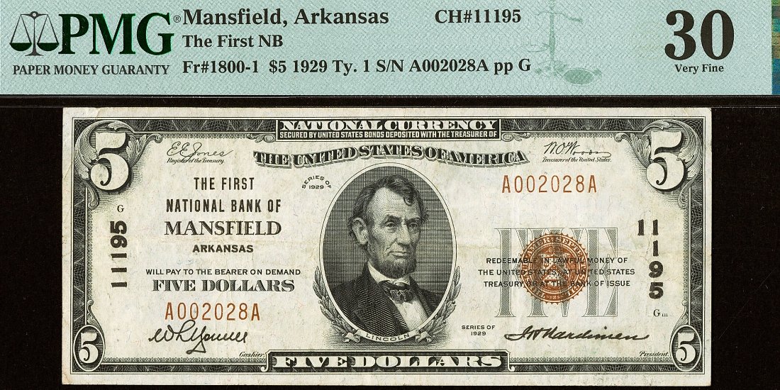Hokiefan's-Collection-Of-Arkansas-Obsoletes,-Scrip-And-National-Bank-Notes