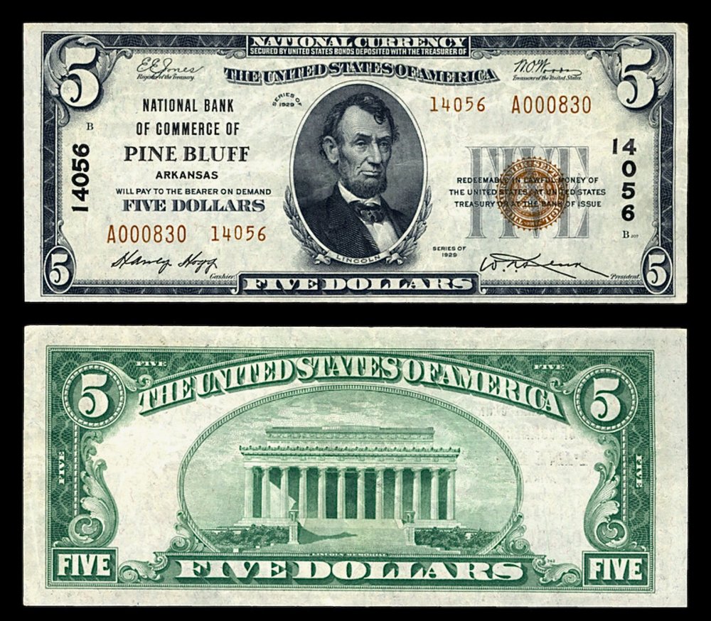 Hokiefan's-Collection-Of-Arkansas-Obsoletes,-Scrip-And-National-Bank-Notes